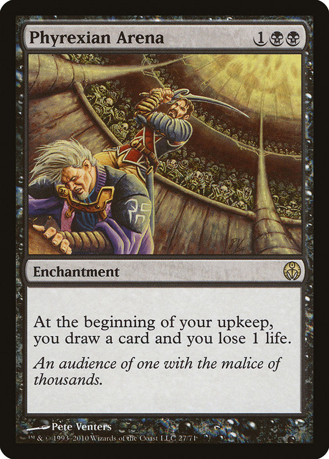 Phyrexian Arena [Duel Decks: Phyrexia vs. the Coalition] MTG Single Magic: The Gathering | Red Claw Gaming