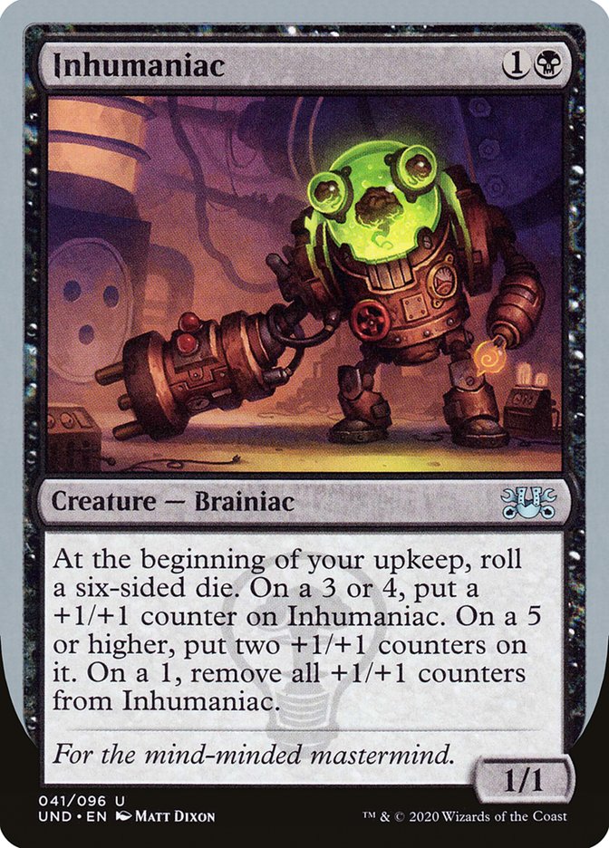 Inhumaniac [Unsanctioned] MTG Single Magic: The Gathering | Red Claw Gaming