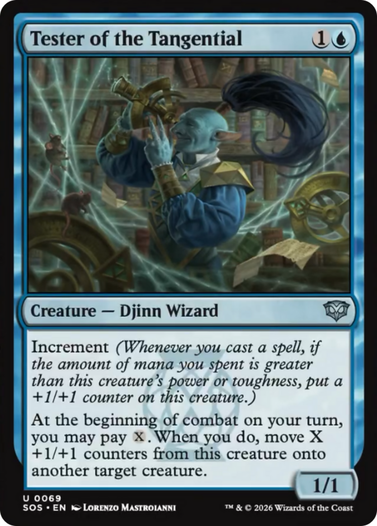 Tester of the Tangential [Secrets of Strixhaven] MTG Single Magic: The Gathering | Red Claw Gaming