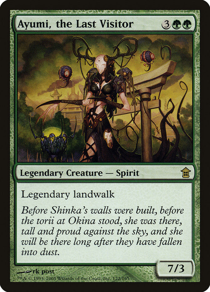 Ayumi, the Last Visitor [Saviors of Kamigawa] MTG Single Magic: The Gathering    | Red Claw Gaming