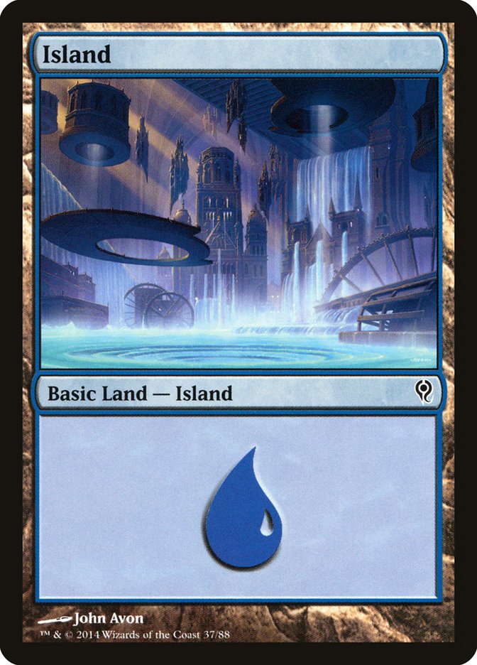 Island (37) [Duel Decks: Jace vs. Vraska] MTG Single Magic: The Gathering    | Red Claw Gaming