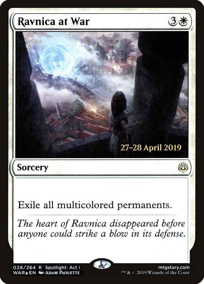 Ravnica at War [War of the Spark Prerelease Promos] MTG Single Magic: The Gathering | Red Claw Gaming
