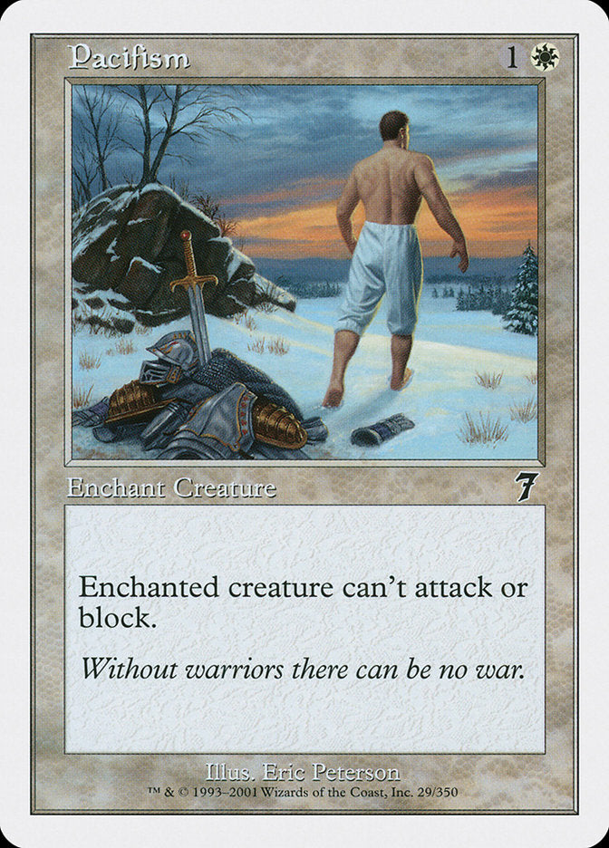 Pacifism [Seventh Edition] MTG Single Magic: The Gathering | Red Claw Gaming