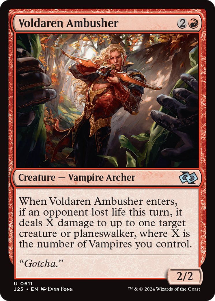 Voldaren Ambusher [Foundations Jumpstart] MTG Single Magic: The Gathering | Red Claw Gaming