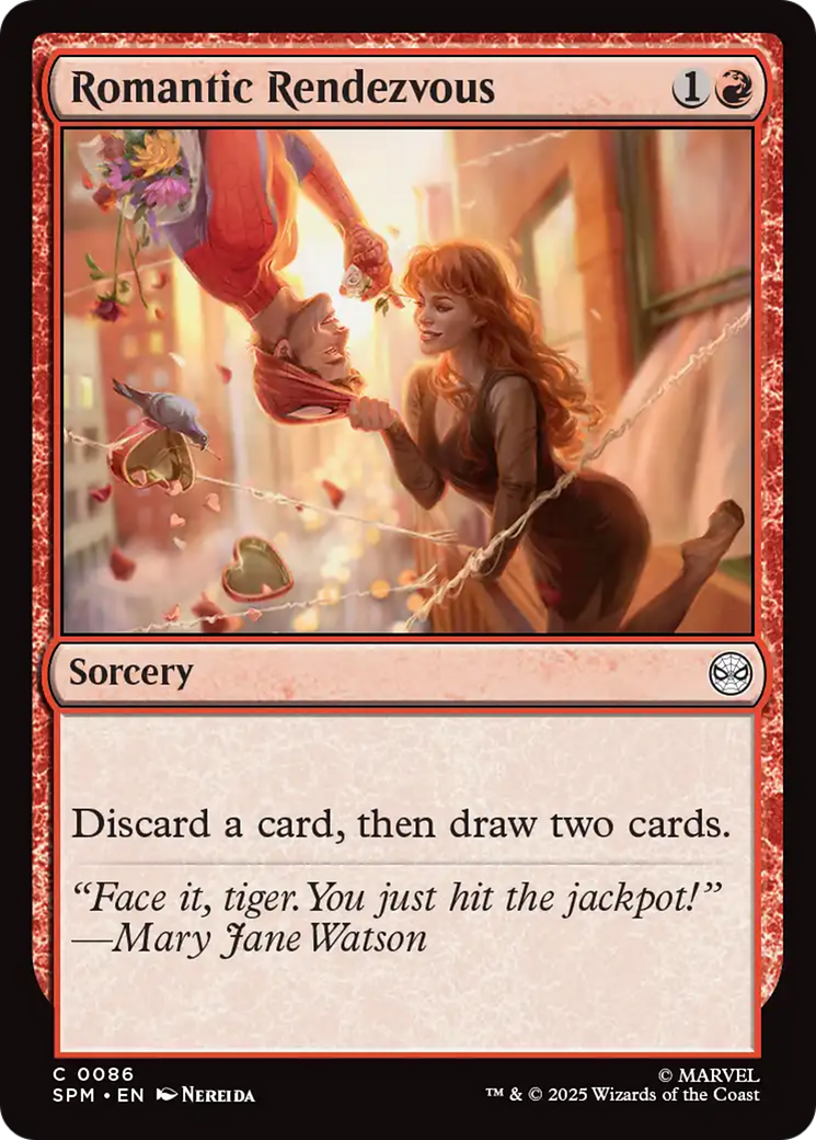Romantic Rendezvous [Marvel's Spider-Man] MTG Single Magic: The Gathering | Red Claw Gaming