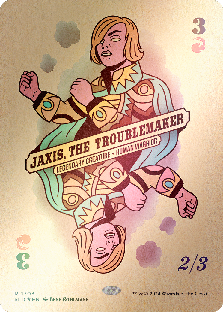 Jaxis, the Troublemaker (Rainbow Foil) [Secret Lair Drop Series] MTG Single Magic: The Gathering | Red Claw Gaming
