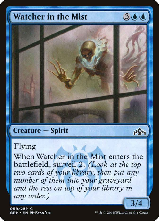 Watcher in the Mist [Guilds of Ravnica] MTG Single Magic: The Gathering | Red Claw Gaming