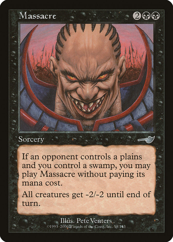Massacre [Nemesis] MTG Single Magic: The Gathering | Red Claw Gaming