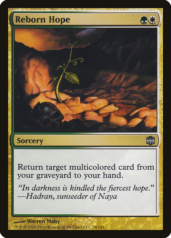 Reborn Hope [Alara Reborn] MTG Single Magic: The Gathering | Red Claw Gaming