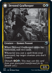 Devoted Grafkeeper // Departed Soulkeeper [Innistrad: Double Feature] MTG Single Magic: The Gathering | Red Claw Gaming