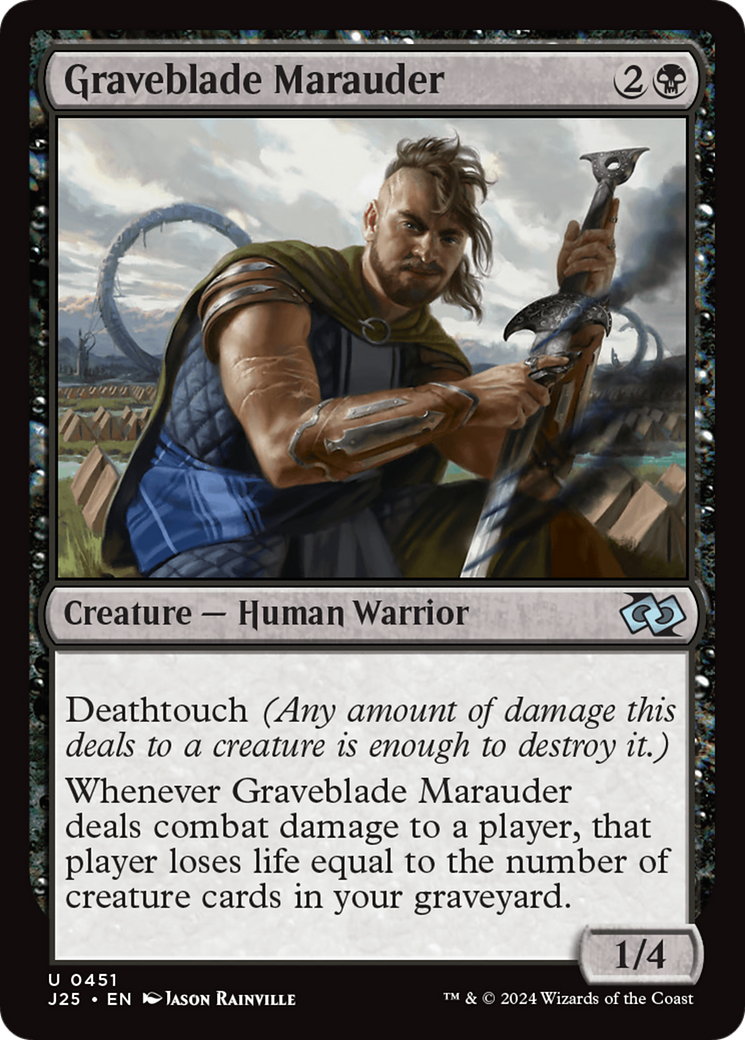 Graveblade Marauder [Foundations Jumpstart] MTG Single Magic: The Gathering | Red Claw Gaming