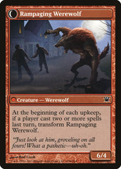 Tormented Pariah // Rampaging Werewolf [Innistrad] MTG Single Magic: The Gathering | Red Claw Gaming