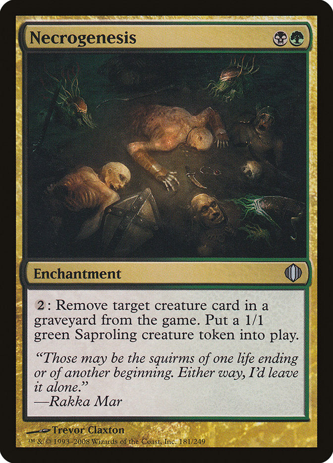 Necrogenesis [Shards of Alara] MTG Single Magic: The Gathering | Red Claw Gaming