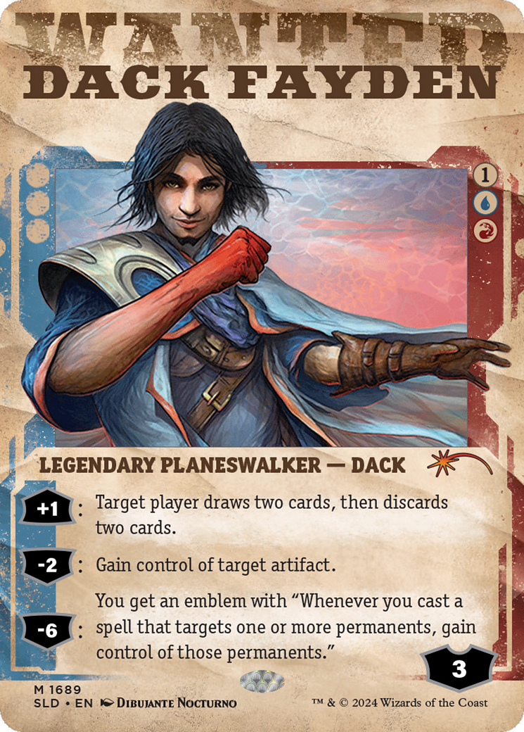 Dack Fayden (1689) [Secret Lair Drop Series] MTG Single Magic: The Gathering | Red Claw Gaming