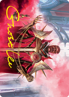 Markov Purifier Art Card (Gold-Stamped Signature) [Innistrad: Crimson Vow Art Series] MTG Single Magic: The Gathering | Red Claw Gaming