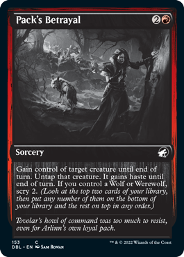 Pack's Betrayal [Innistrad: Double Feature] MTG Single Magic: The Gathering | Red Claw Gaming