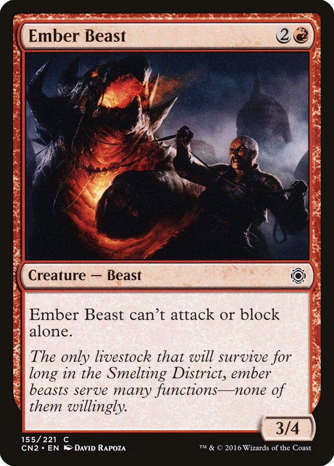 Ember Beast [Conspiracy: Take the Crown] MTG Single Magic: The Gathering | Red Claw Gaming