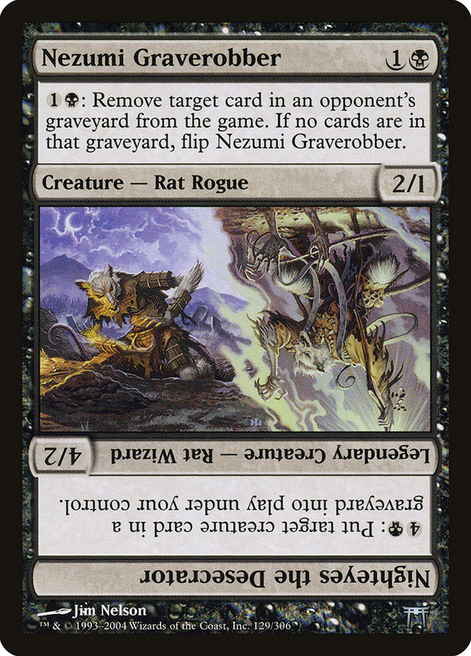 Nezumi Graverobber // Nighteyes the Desecrator [Champions of Kamigawa] MTG Single Magic: The Gathering | Red Claw Gaming