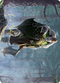Fynn, the Fangbearer Art Card (Gold-Stamped Signature) [Kaldheim Art Series] MTG Single Magic: The Gathering | Red Claw Gaming