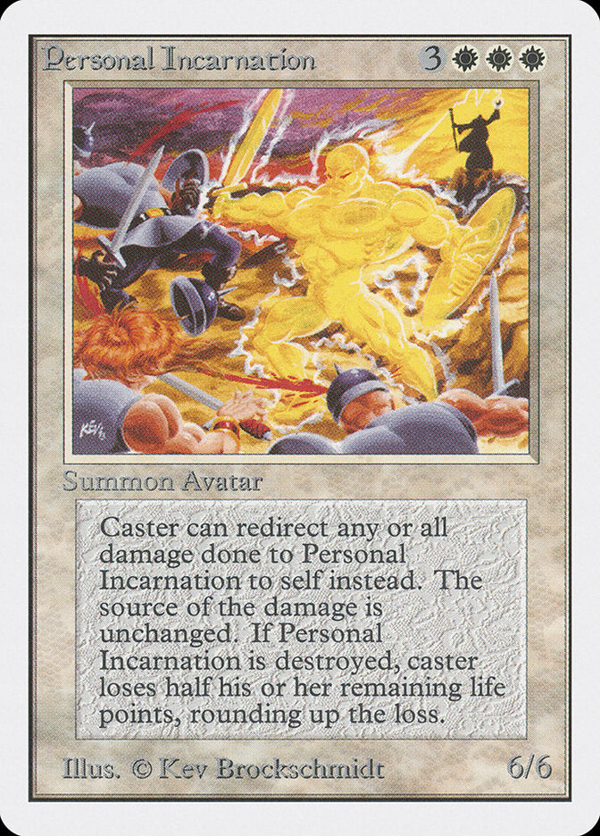 Personal Incarnation [Unlimited Edition] MTG Single Magic: The Gathering | Red Claw Gaming