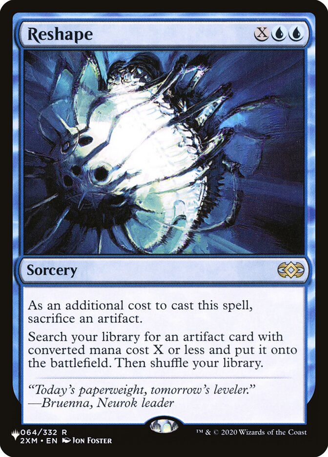 Reshape [Secret Lair: Heads I Win, Tails You Lose] MTG Single Magic: The Gathering | Red Claw Gaming