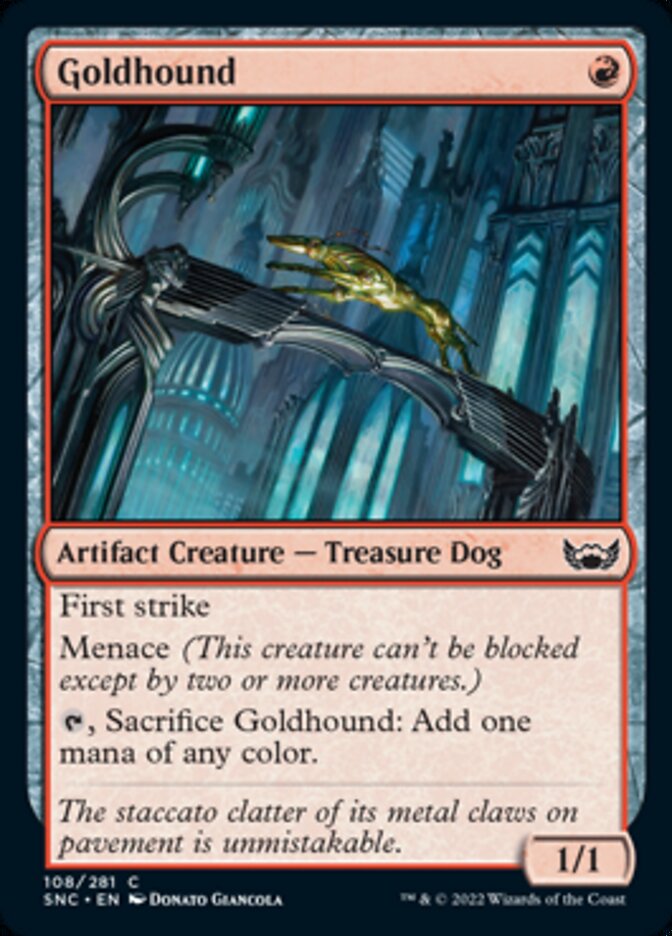 Goldhound [Streets of New Capenna] MTG Single Magic: The Gathering | Red Claw Gaming