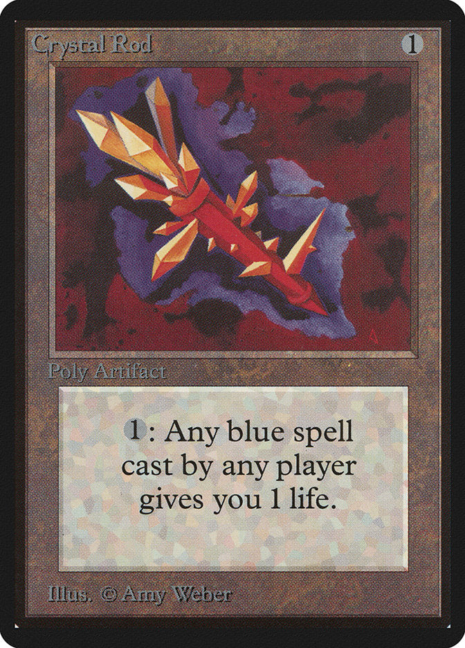 Crystal Rod [Beta Edition] MTG Single Magic: The Gathering | Red Claw Gaming