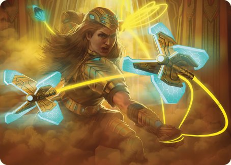 Bladehold War-Whip Art Card [Phyrexia: All Will Be One Art Series] MTG Single Magic: The Gathering | Red Claw Gaming