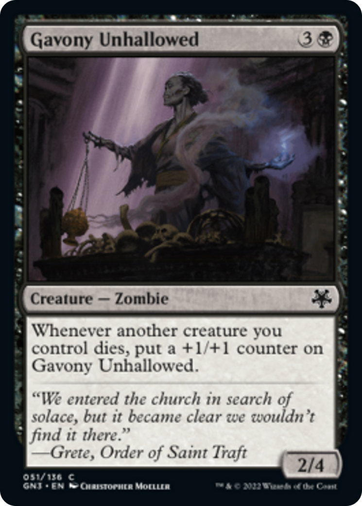 Gavony Unhallowed [Game Night: Free-for-All] MTG Single Magic: The Gathering | Red Claw Gaming