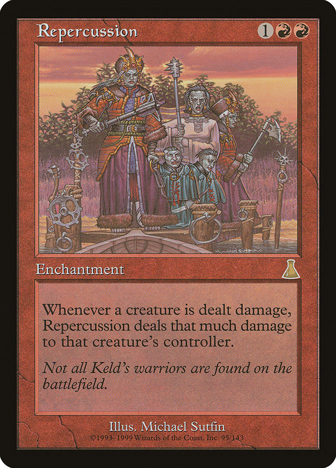 Repercussion [Urza's Destiny] MTG Single Magic: The Gathering | Red Claw Gaming