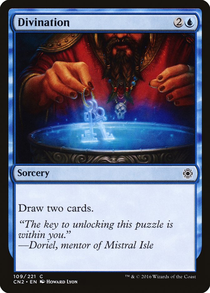 Divination [Conspiracy: Take the Crown] MTG Single Magic: The Gathering | Red Claw Gaming