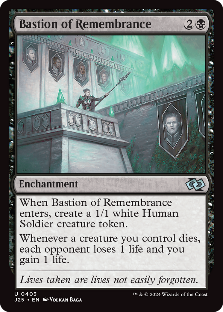 Bastion of Remembrance [Foundations Jumpstart] MTG Single Magic: The Gathering | Red Claw Gaming