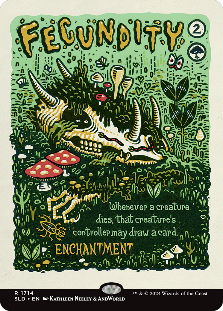 Fecundity [Secret Lair Drop Series] MTG Single Magic: The Gathering | Red Claw Gaming