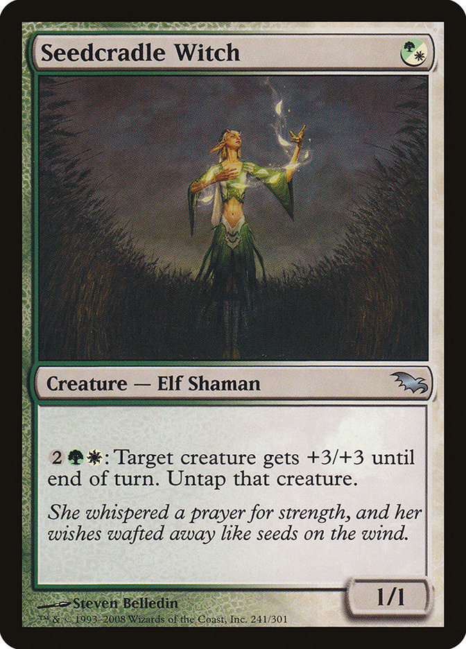 Seedcradle Witch [Shadowmoor] MTG Single Magic: The Gathering | Red Claw Gaming
