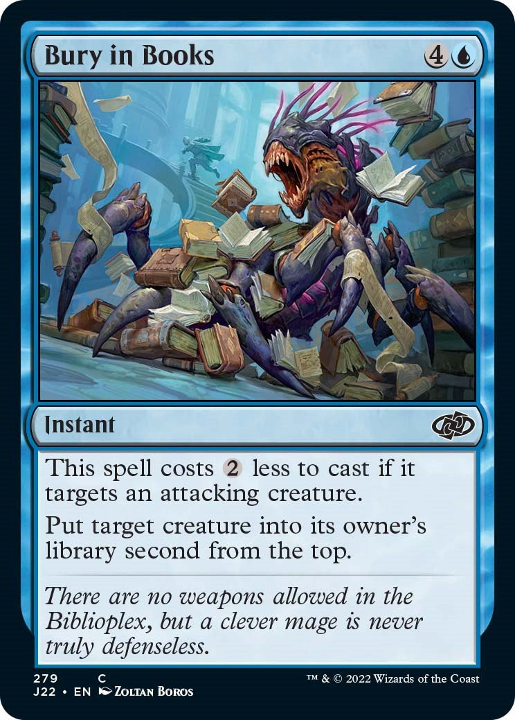 Bury in Books [Jumpstart 2022] MTG Single Magic: The Gathering | Red Claw Gaming
