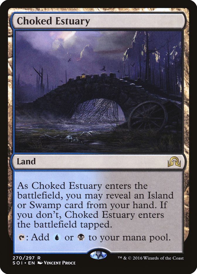 Choked Estuary [Shadows over Innistrad] MTG Single Magic: The Gathering | Red Claw Gaming