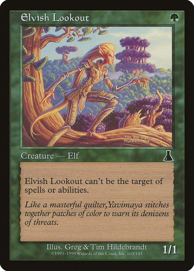 Elvish Lookout [Urza's Destiny] MTG Single Magic: The Gathering | Red Claw Gaming
