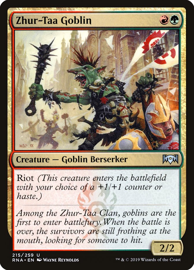Zhur-Taa Goblin [Ravnica Allegiance] MTG Single Magic: The Gathering | Red Claw Gaming