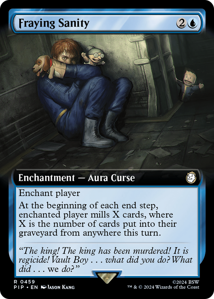 Fraying Sanity (Extended Art) [Fallout] MTG Single Magic: The Gathering | Red Claw Gaming