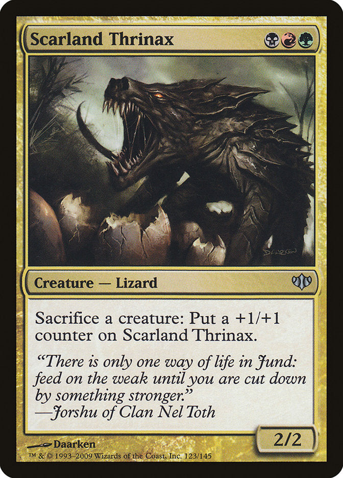 Scarland Thrinax [Conflux] MTG Single Magic: The Gathering | Red Claw Gaming