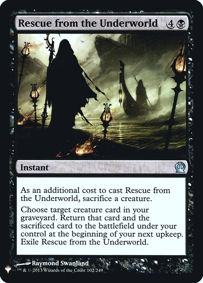 Rescue from the Underworld [Mystery Booster] MTG Single Magic: The Gathering | Red Claw Gaming