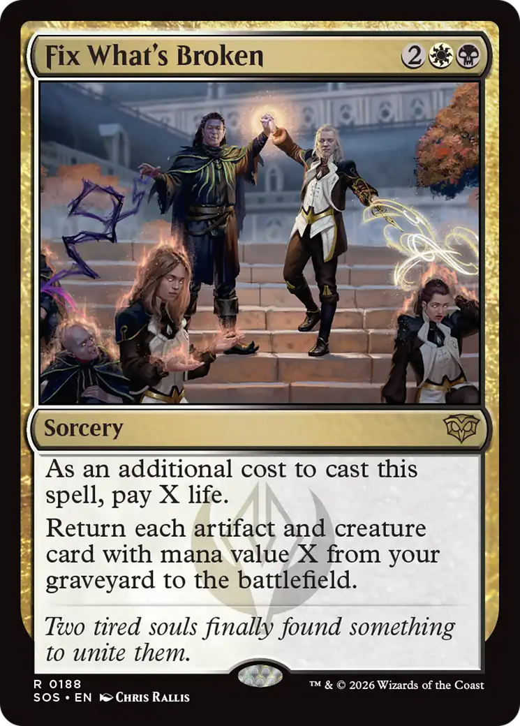 Fix What's Broken [Secrets of Strixhaven] MTG Single Magic: The Gathering | Red Claw Gaming