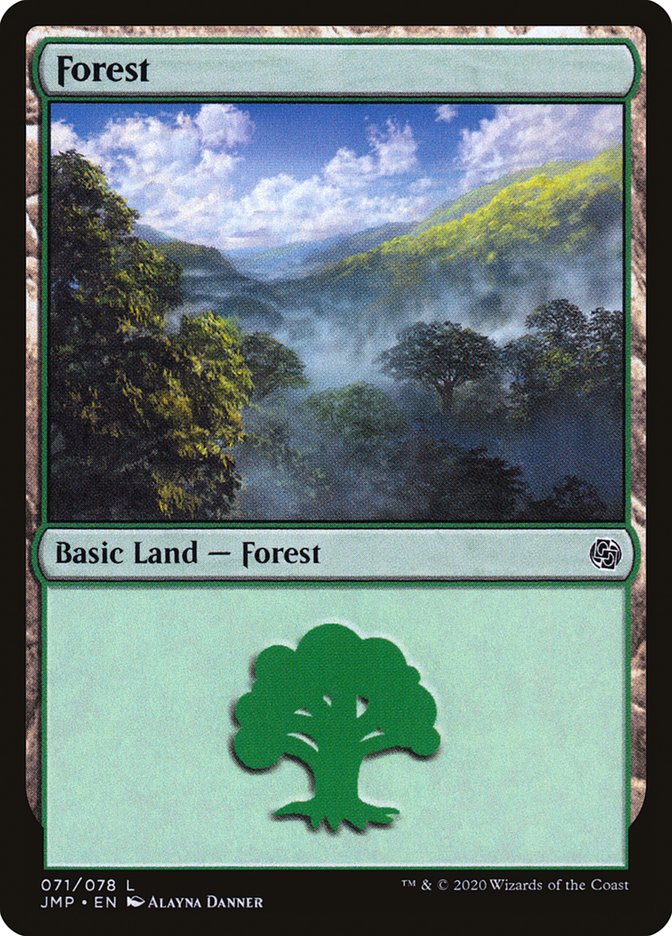 Forest (71) [Jumpstart] MTG Single Magic: The Gathering | Red Claw Gaming