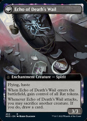 Tribute to Horobi // Echo of Death's Wail (Extended Art) [Kamigawa: Neon Dynasty] MTG Single Magic: The Gathering    | Red Claw Gaming