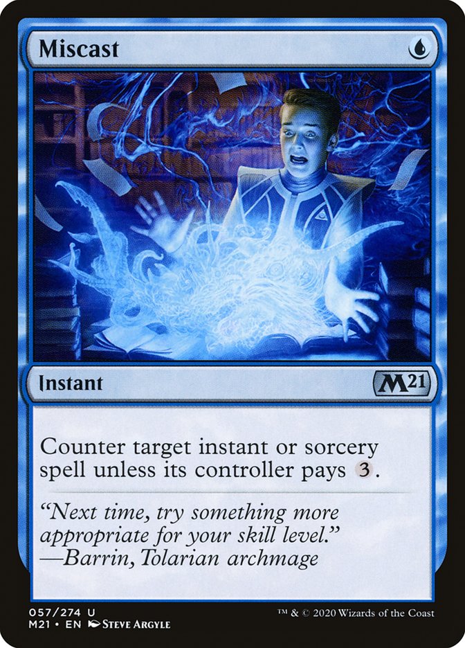 Miscast [Core Set 2021] MTG Single Magic: The Gathering | Red Claw Gaming