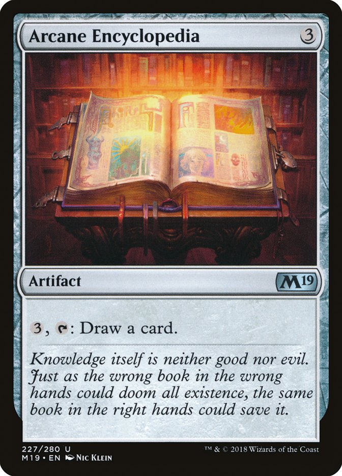 Arcane Encyclopedia [Core Set 2019] MTG Single Magic: The Gathering | Red Claw Gaming