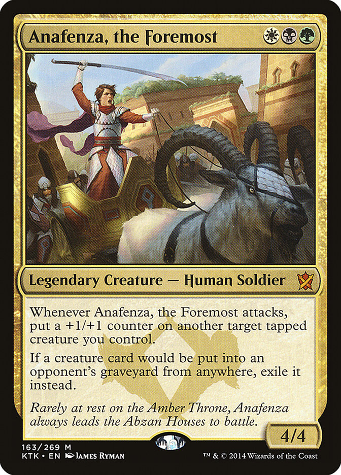 Anafenza, the Foremost [Khans of Tarkir] MTG Single Magic: The Gathering | Red Claw Gaming
