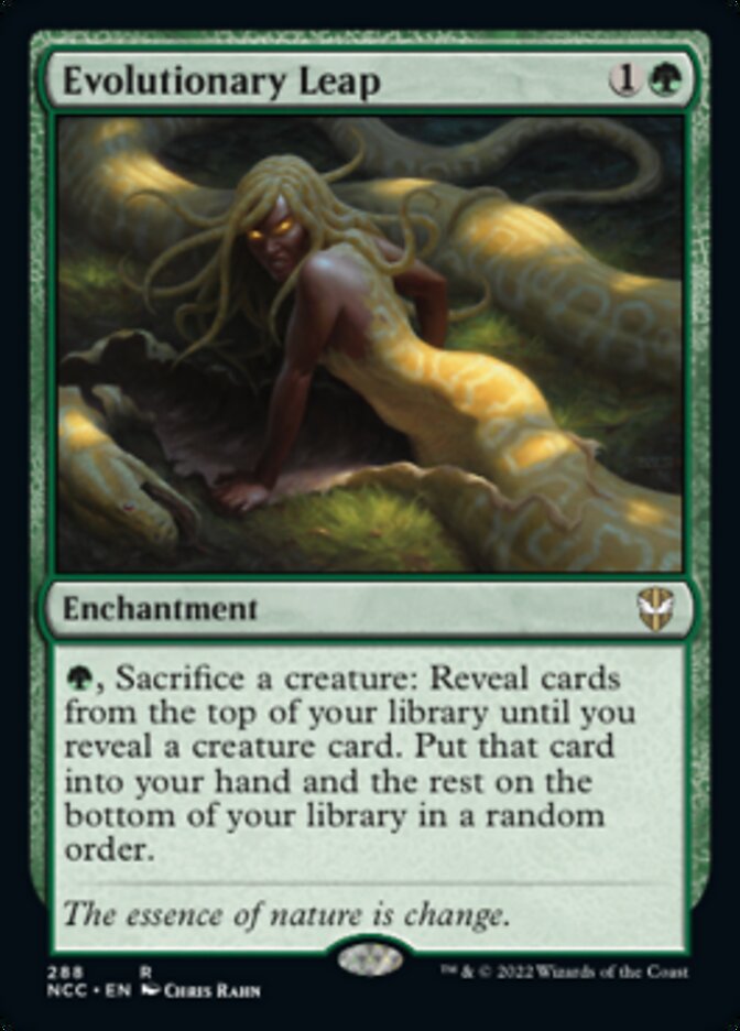 Evolutionary Leap [Streets of New Capenna Commander] MTG Single Magic: The Gathering | Red Claw Gaming