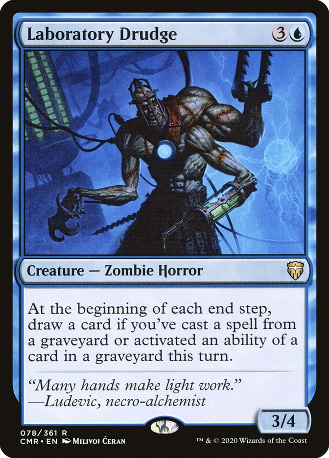 Laboratory Drudge [Commander Legends] MTG Single Magic: The Gathering | Red Claw Gaming