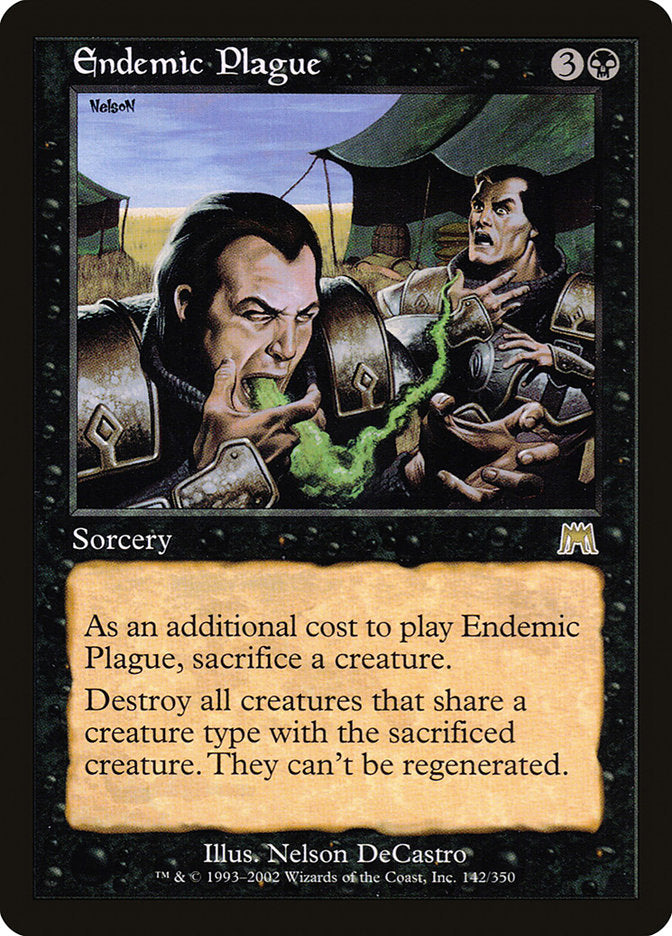 Endemic Plague [Onslaught] MTG Single Magic: The Gathering | Red Claw Gaming